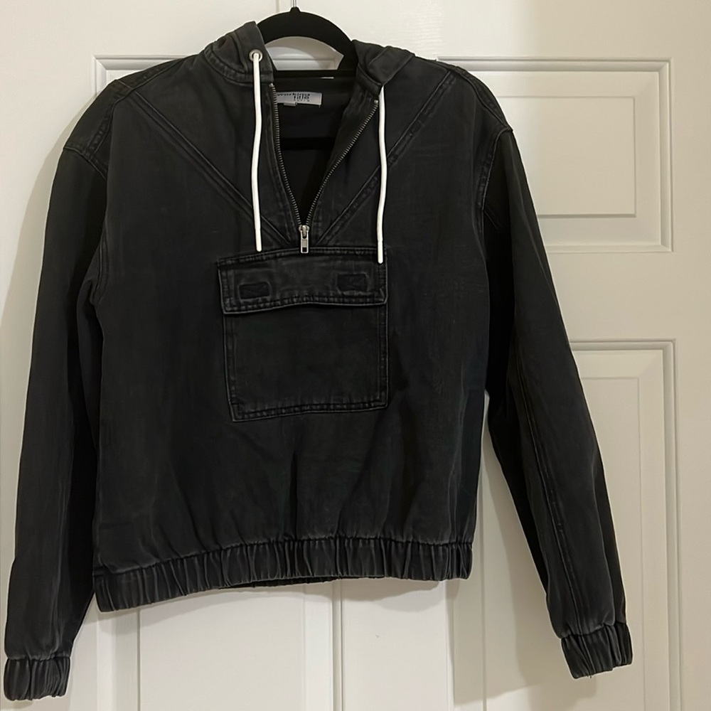 Urban cool black denim jacket on Sale